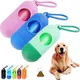 Porte-cuillères en forme de pilule pour chiens distributeur Portable de sacs de merde pour animaux