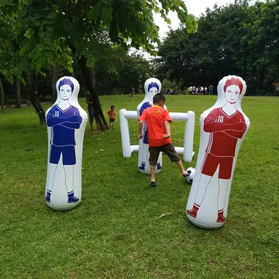 Gardien de but de football pour adultes gobelet d'entraînement de football mur gonflable outils