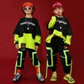 Costumes de danse Jazz pour enfants tenue de Rave hip hop vêtements de pratique de danse de rue