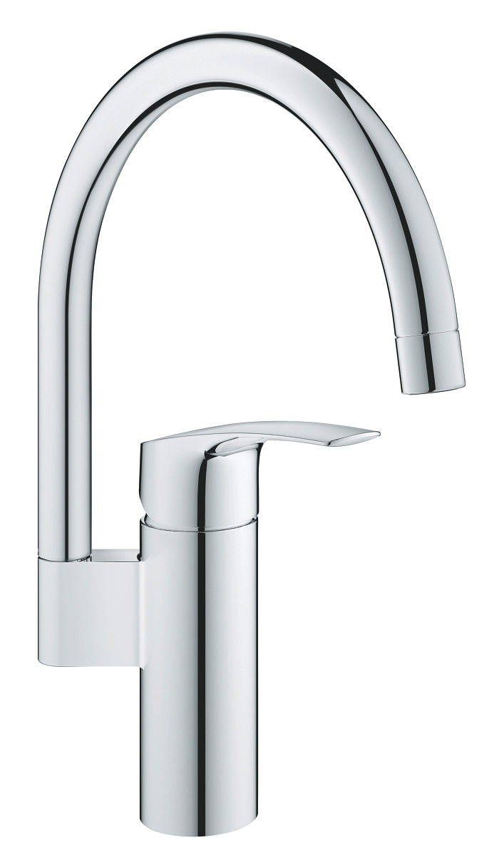 Mitigeur d'évier monocommande EUROSMART 2021 bec haut orientable GROHE PROFESSIONAL 32223003