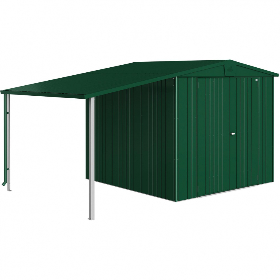 Biohort Seitendach Gerätehaus Europa dunkelgrün, 4/5 (150x228 cm) Image