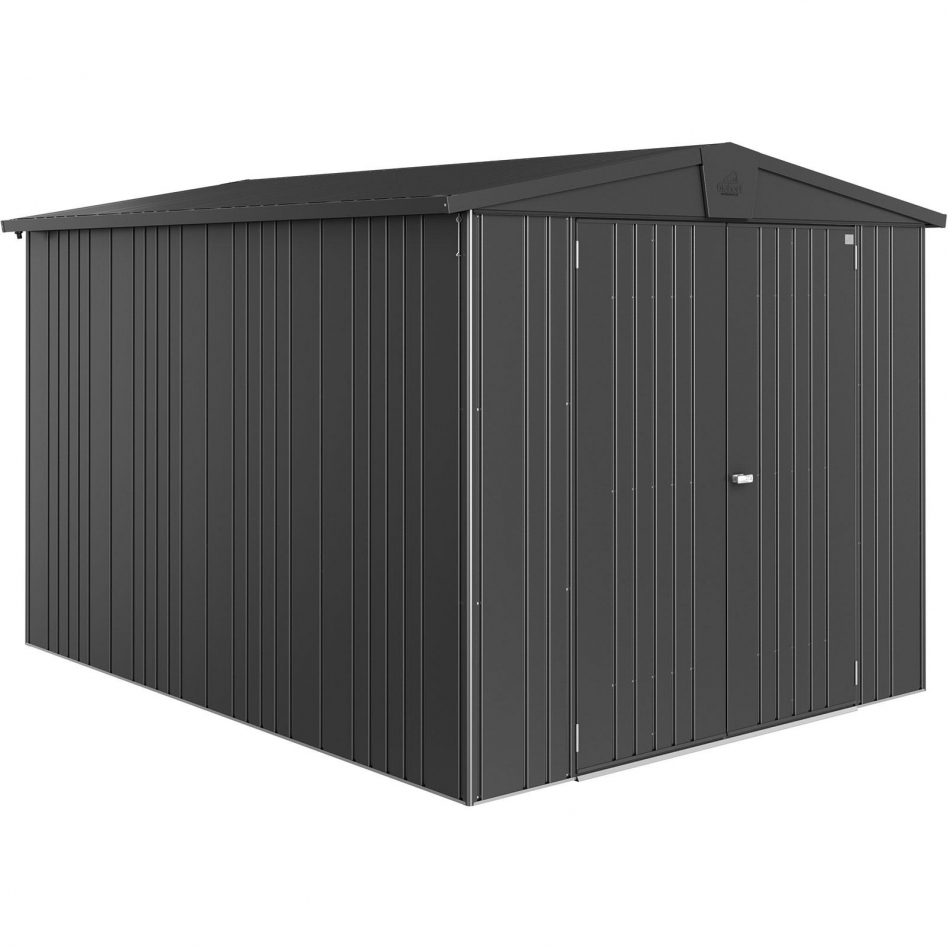 Biohort Gerätehaus Europa dunkelgrau-metallic Geräteschuppen, 6 (244x300 cm) Image