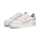 Sneaker PUMA "Carina Street Sneakers Damen" Gr. 40, bunt (white rose dust feather gray pink) Schuhe Sneaker
