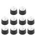 10x Guitar Pointer Knob Cap For Marshall Guitar AMP Effect Pedal Overdrive 1/4 Brass Insert