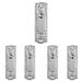 The Renovators Supply Inc. Renovators Supply Without Key Hole Powder Coated Ornate Beaded Design Pack Of 4 Knob Backplate in Gray | Wayfair 43184