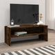 vidaXL TV Cabinet Smoked Oak 100x40x40 cm Engineered Wood
