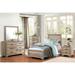August Grove® Alexandriah Queen Platform 3 Piece Bedroom Set Wood in Brown/Orange | 60 H x 68 W x 88.5 D in | Wayfair