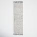 Gray/White 96 x 27 x 0.55 in Indoor Area Rug - Joss & Main Kata 902 Area Rug In Sage/Ivory Cotton/Wool | 96 H x 27 W x 0.55 D in | Wayfair