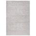 Gray/White 90 x 63 x 0.28 in Indoor Area Rug - Ophelia & Co. Oriental Machine Woven Polyester Area Rug in Ivory/Gray Polyester | Wayfair