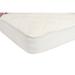 Sealy Quilted Fitted Crib Mattress Pad with Organic Cotton Top and Waterproof Layer - Natural