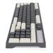 Wireless Gaming Keyboard 96 Keys 2000mA Battery Standby Time Floating Keycaps 2.4G Wireless Gaming Keyboard For Gaming L900 Gray White Wireless Keyboard