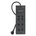 Belkin Home/Office Surge Protector 8 AC Outlets 8 ft Cord 2 500 J Black (BE10800008CM)