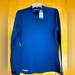 Under Armour Tops | Nwt Under Armour Cold Gear Mock Neck In Navy Blue! | Color: Blue | Size: L