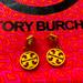 Tory Burch Jewelry | Gold Tory Burch Logo Drop Earring | Color: Gold | Size: Os