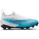 NIKE Kinder Fussball-Rasenschuhe JR PHANTOM GX ACADEMY DF FG/MG, Größe 33 ½ in BALTIC BLUE/PINK BLAST-WHITE-LASER