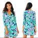 Lilly Pulitzer Dresses | Lilly Pulitzer Long Sleeve Amina Dress Dancing Lady Print | Color: Blue/Pink | Size: S