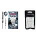 Unicorn Silver Star Gary Anderson Steel Dart, 80% Tungsten, 23g & Gripper 3 Schaft, Medium, 5 Stück, weiß, Medium-44.2mm