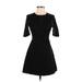 Made Fashion Week for Impulse Casual Dress - A-Line: Black Dresses - Women's Size Small