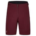 Ziener Damen Nilsa Fahrrad-Shorts mit Innenhose - Mountainbike/Outdoor/Freizeit - atmungsaktiv,schnelltrocknend,gepolstert, Velvet red, 38