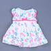 Pre-owned Jona Michelle Girls White | Pink Special Occasion Dress size: 6 Months