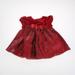 Pre-owned Jona Michelle Girls Red with Flowers Special Occasion Dress size: 12 Months