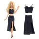 Nouvelle robe de bureau pour femmes jupe de bureau tenues noires chemise vêtements pour Barbie