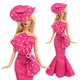 Robe de princesse et chapeau en dentelle pour Barbie vêtements modernes accessoires de mode