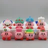 Kirby Anime Games Cartoon Toy Pink Kirby Waddle Dee Doo Toys Poupées en PVC Figurines d'action