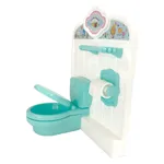 NK-Mini mobilier l'inventaire pour maison de beurre de Barbie accessoire de toilette maison de