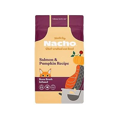 Made by Nacho Bone Broth Infused Sustainably Caught Salmon & Pumpkin Recipe Dry Cat Food, 4-lb bag