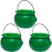 The Holiday Aisle® PMU Pot-o-Gold Cauldron 8 Inch Kelly Plastic Party Accessory Plastic in Green | 8 H x 8 W in | Wayfair