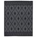 Black/Gray 118 x 94 x 0.28 in Area Rug - Union Rustic Jehlani Geometric Machine Woven Area Rug in | 118 H x 94 W x 0.28 D in | Wayfair