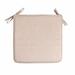 Noarlalf Seat Cushion Square Strap Garden Chair Pads Seat Cushion for Outdoor Bistros Stool Patio Dining Room Linen Chair Cushions 40*40*2