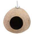 1Pc Handmade Bird Nest Creative Coconut Shell Bird House Garden Decoration