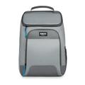Igloo Laguna Soft Sided Cooler 24 Can Backpack Gray Twill with Ibiza Blue