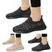 eczipvz Sneakers for Women Women s Tennis Walking Shoes - Breathable Mesh Knit Lightweight Slip on Sneakers for Gym Work
