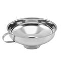 Noarlalf Funnel Stainless Steel Canning Funnel Wide Mouth Wide Mouth Jar Funnel With Handle For Wide Mouth And Regular Mouth Wide Mouth Jars Food Grade Metal Jam Funnel kitchen gadgets