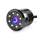 Camera+Line Car Rear View Reversing Camera 170Â°CMOS HD 8 Vision LED Night Waterproof D3B7