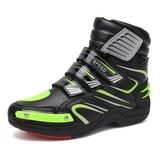 Motorcycle Boots Racing Hiking Outdoor Work Mid Ankle Shoes for Men