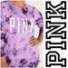 Pink Victoria's Secret Tops | New With Tags Pink Victoria Secret Tie Dye 3/4 Sleeve Tee | Color: Purple | Size: M