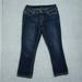 Nine West Jeans | Nine West Straight Jeans Women's Size 6/28 Blue Denim Cotton Blend Embroidered | Color: Blue | Size: 6
