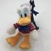 Disney Toys | Disney Cruise Line Donald Duck Sailor Plush Stuffed Animal Striped Shirt 9" Flaw | Color: Red/White | Size: 9"