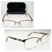 Coach Accessories | Coach Evie Hc 5047 Rose Gold Tortoise Bronze Eyeglasses & Hard Shell Travel Case | Color: Brown/Cream | Size: Os