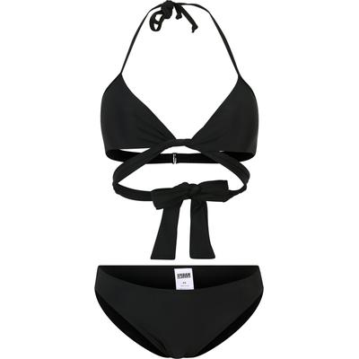 Bügel-Bikini URBAN CLASSICS "Urban Classics Damen Ladies Bikini", Damen, Gr. XS, N-Gr, schwarz, 82% Polyamid, 18% Elasthan, Bikini-Sets Image