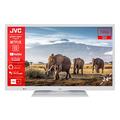 JVC LT-24VH5156W 24 Zoll Fernseher/Smart TV (HD Ready, HDR, Triple-Tuner, Bluetooth) - Inkl. 6 Monate HD+ [2023], Weiß