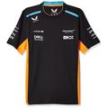 McLaren Formula One Team - Official 2023 Formula 1 Merchandise - Replica Team Set Up T-Shirt - Phantom/Papaya - Juniors/Kids (L)