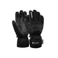 Skihandschuhe REUSCH "Snow Ranger GORE-TEX" Gr. 9, schwarz-weiß (schwarz, weiß) Damen Handschuhe Sporthandschuhe