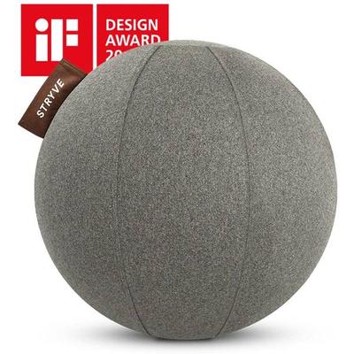 STRYVE Balancegerät Active Ball Wollfilz Grau 65cm, Größe - in STRYVE Active Ball Wollfilz Grau 65cm