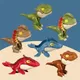 Mini dinosaure Jurassic World modèle tyrannosaure figurine d'action Anime jouets pour enfants