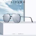 LIvissed MO-Lunettes de soleil polarisées unisexes lunettes polygonales pour hommes et femmes